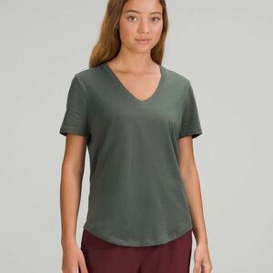 Lululemon Olive V neck